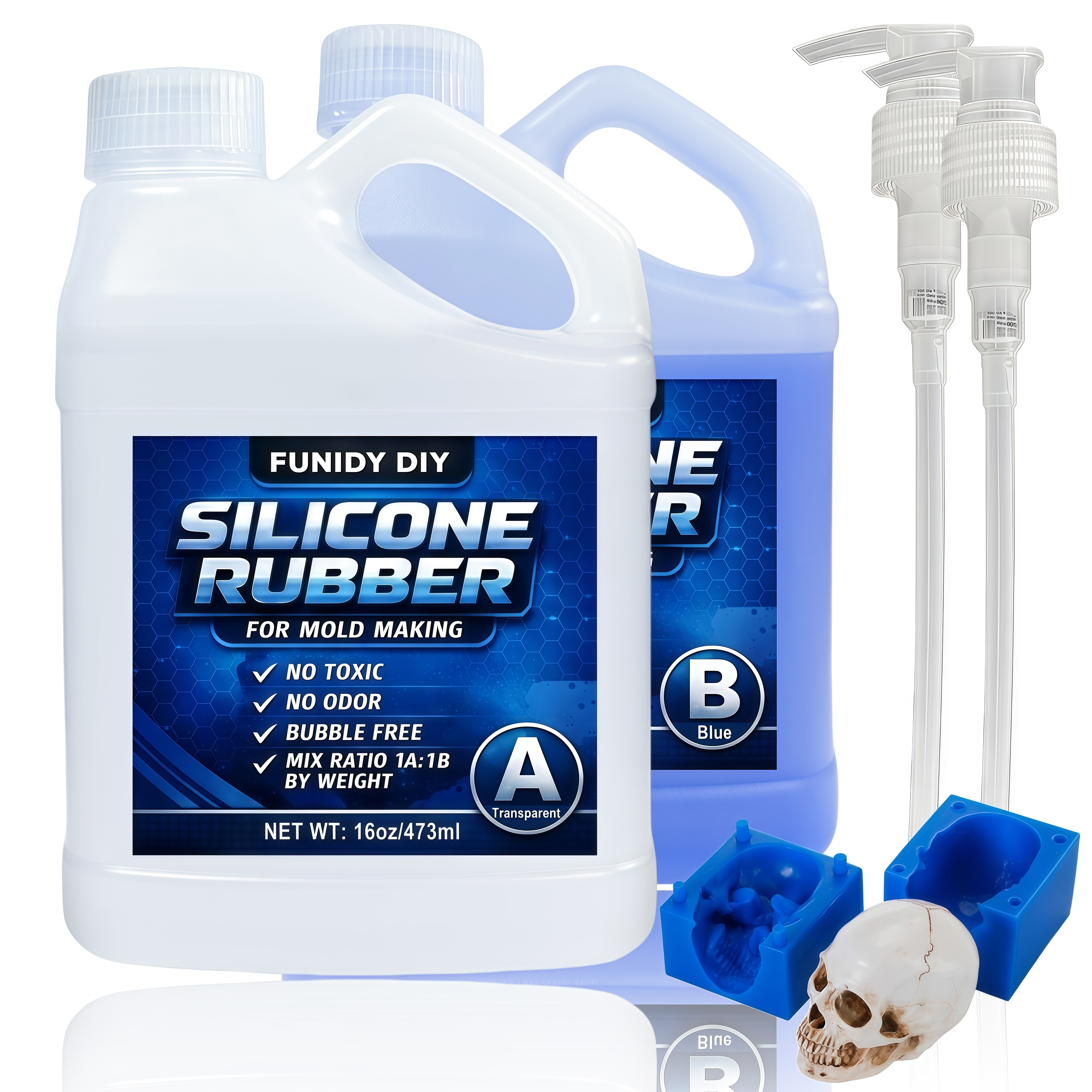 Silicone Mold Making Kit, Fast - مراجعة Candle Making Kits وسعره