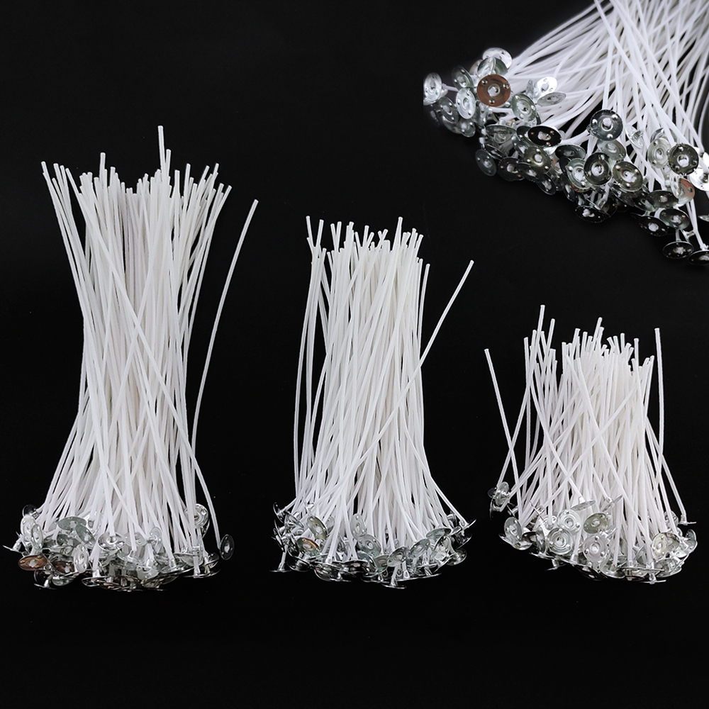 100pcs Smokeless Candle Wicks  - مراجعة Candle Making Wicks وسعره
