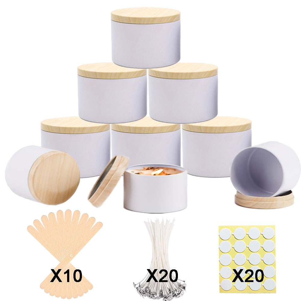 58pcs Candle Making Kit 6pcs C - مراجعة Candle Making Jars Wholesale وسعره