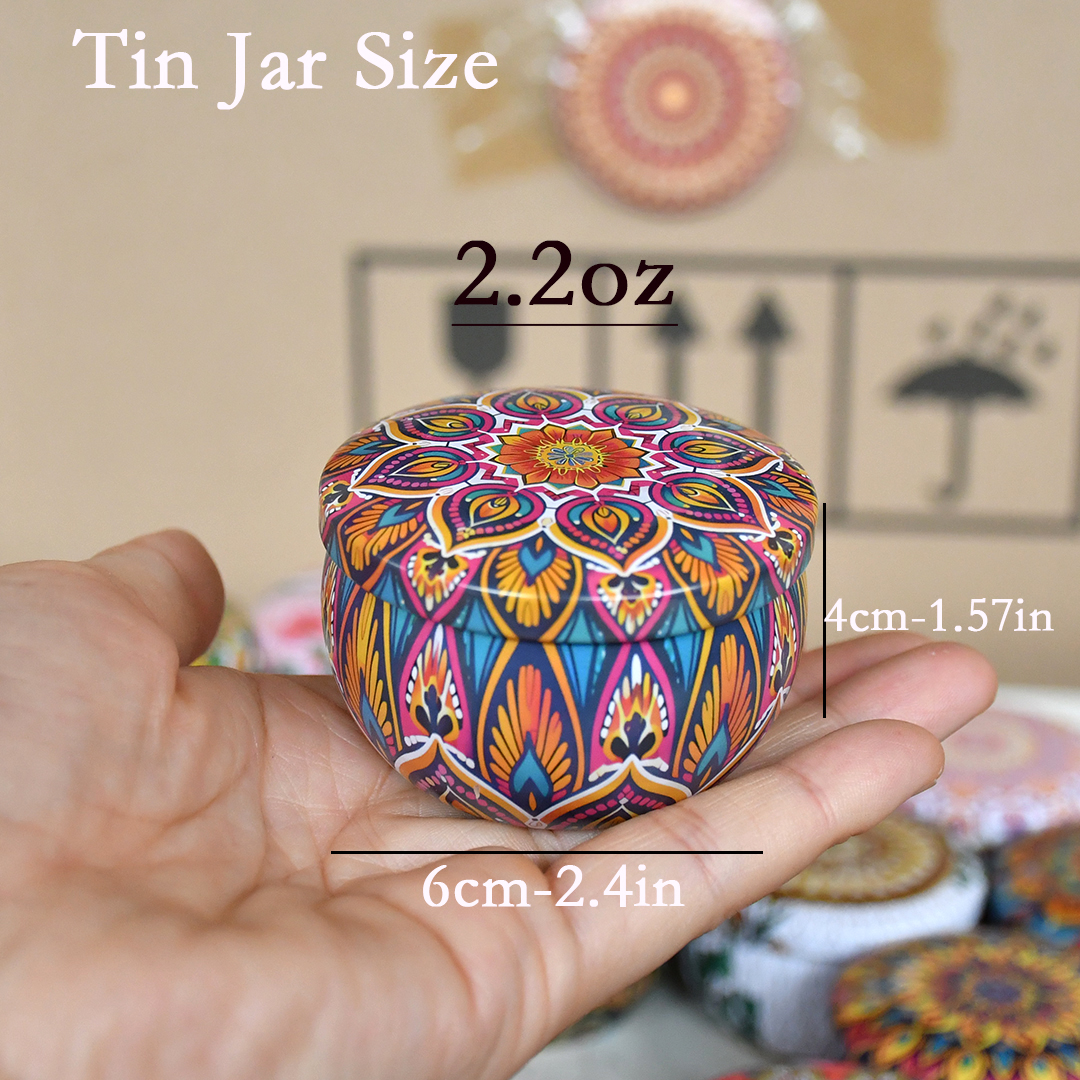 24pcs Iron Craft Candle Tins w - مراجعة Candle Making Jars Wholesale وسعره