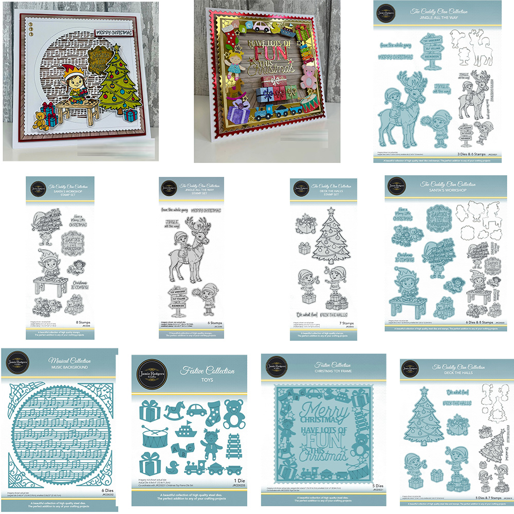 Santa's Workshop Toys Die Set  - مراجعة Candle Making Workshops وسعره