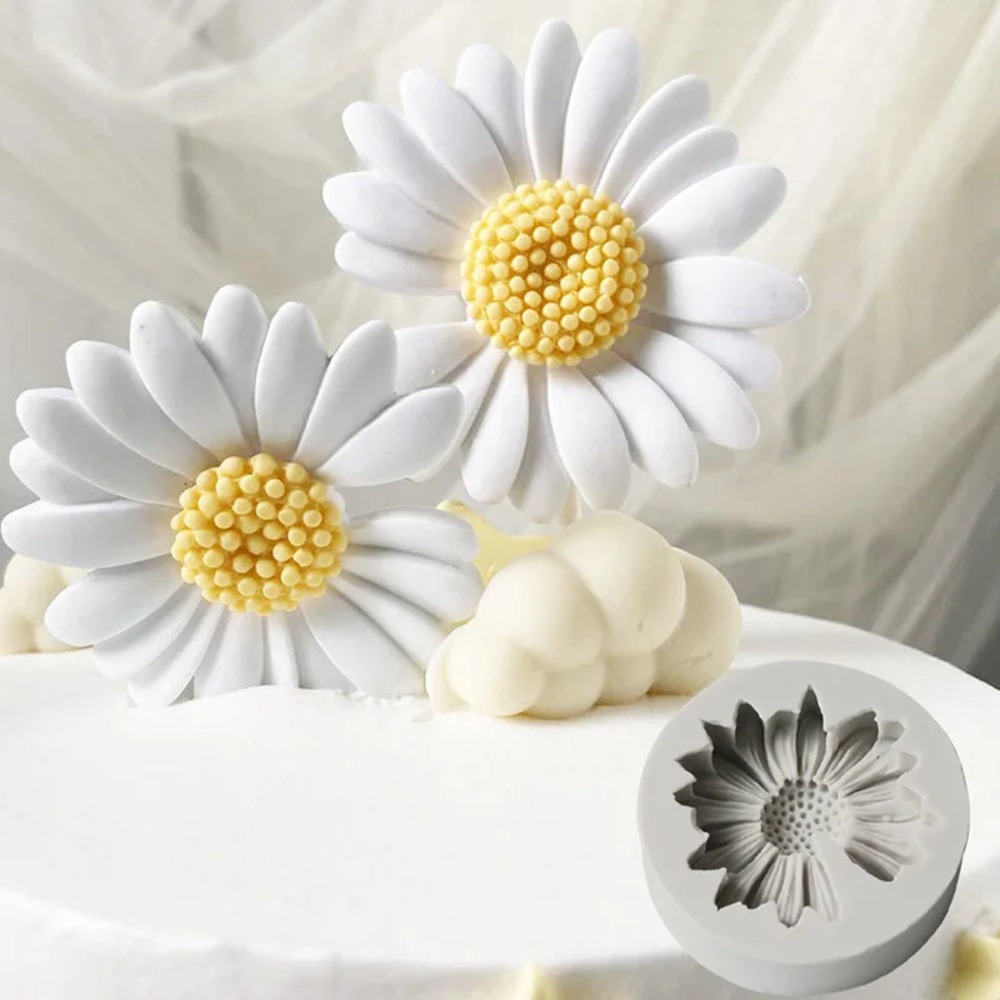 3D Daisy Flower Mold Sun Flowe - مراجعة Candle Making Business وسعره
