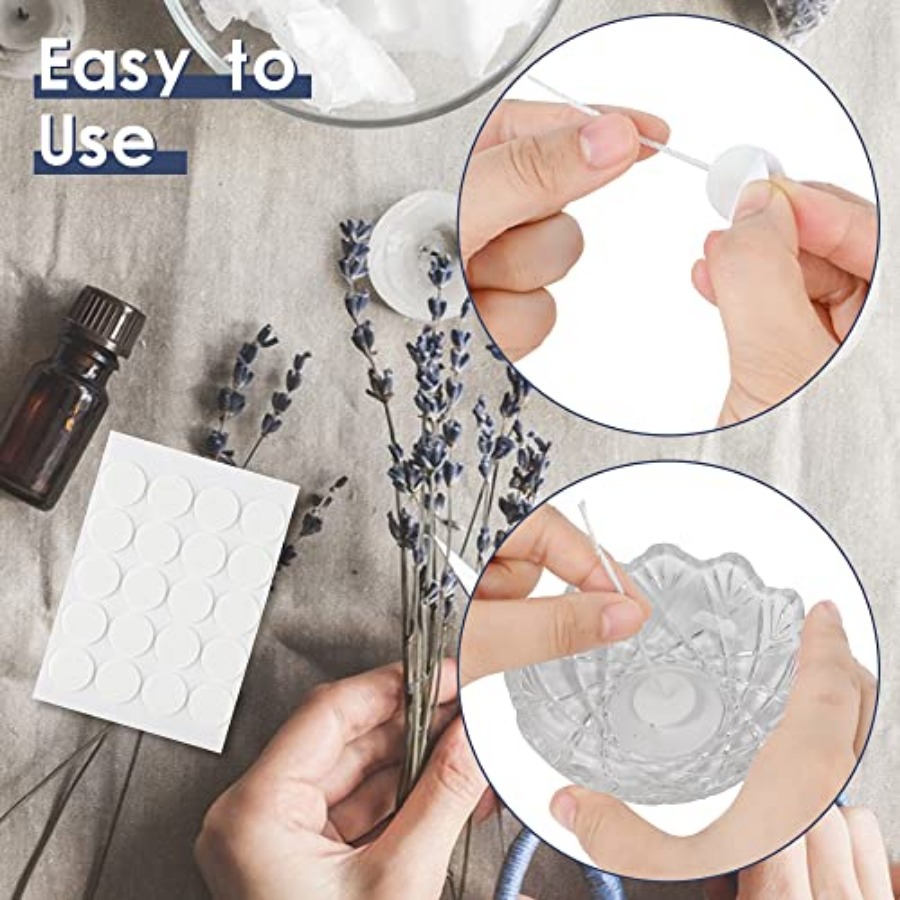 200PCS Candle Wick Sticker Adh - مراجعة Candle Making Wicks وسعره