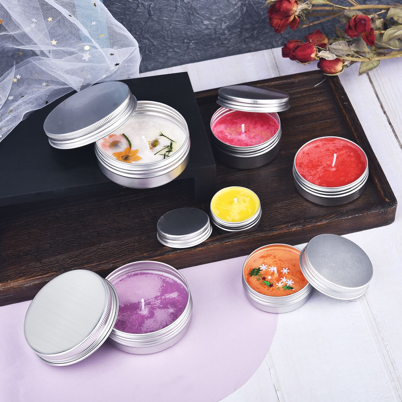 2g Dye Colors Of Wax Candle Wa - مراجعة Candle Making Kits وسعره