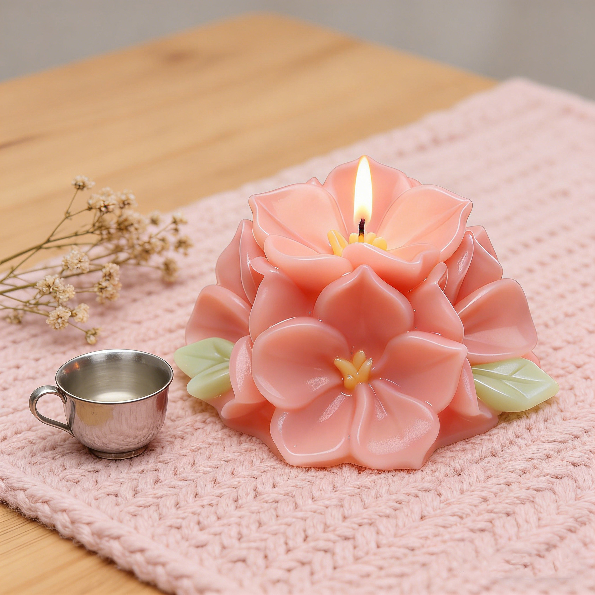 Decorative Floral Mold Scented - مراجعة Candle Making Workshops وسعره
