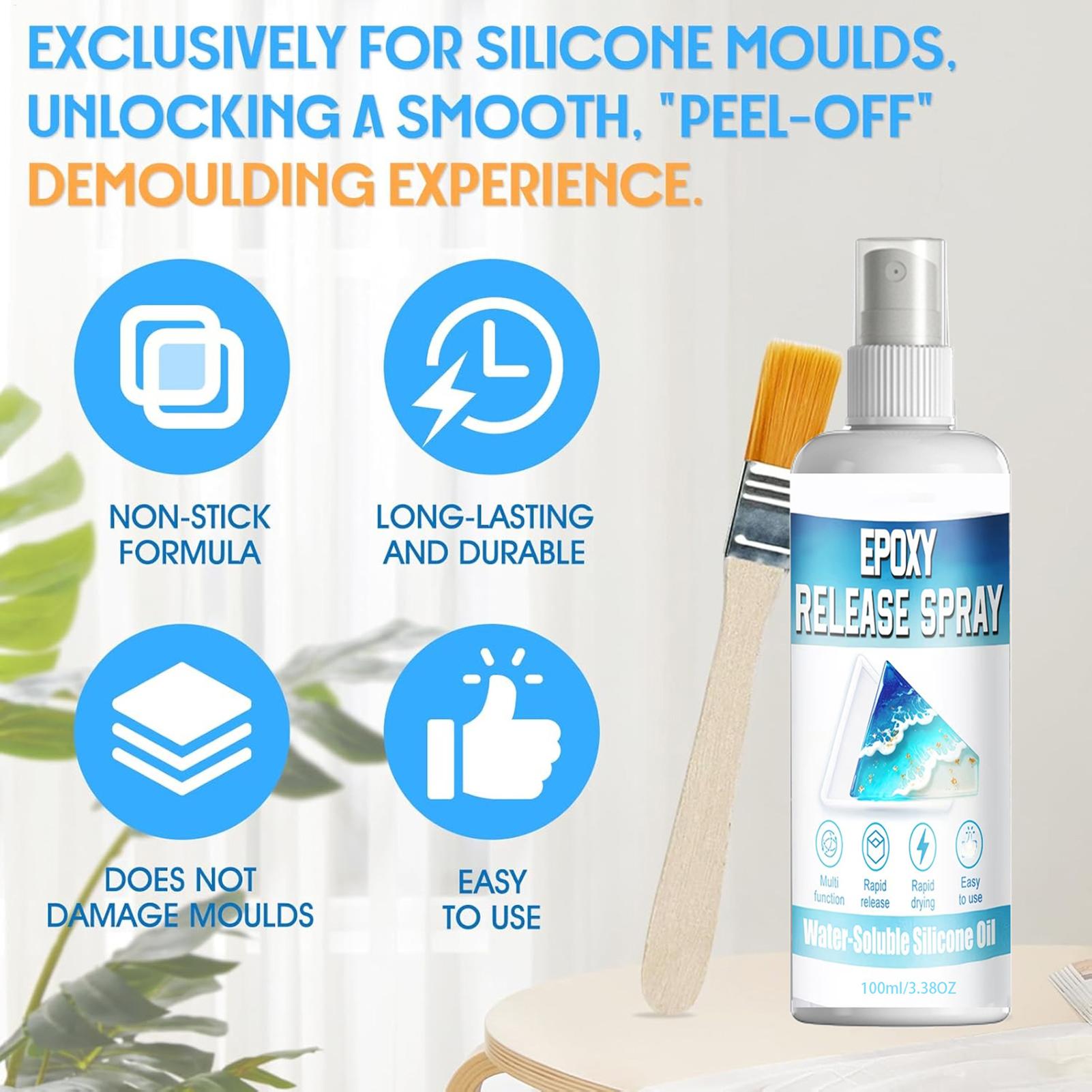 Epoxy Mold Release Spray 100ml - مراجعة Candle Making Workshops وسعره
