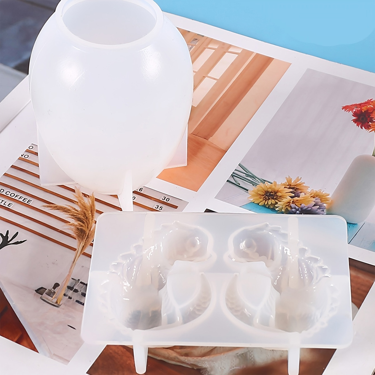 Silicone Dragon Egg Molds, 2-P - مراجعة Candle Making Kits وسعره