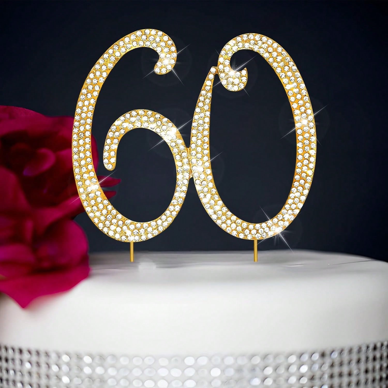 Large Gold Rhinestone Number C - مراجعة Candle Making Supplies وسعره