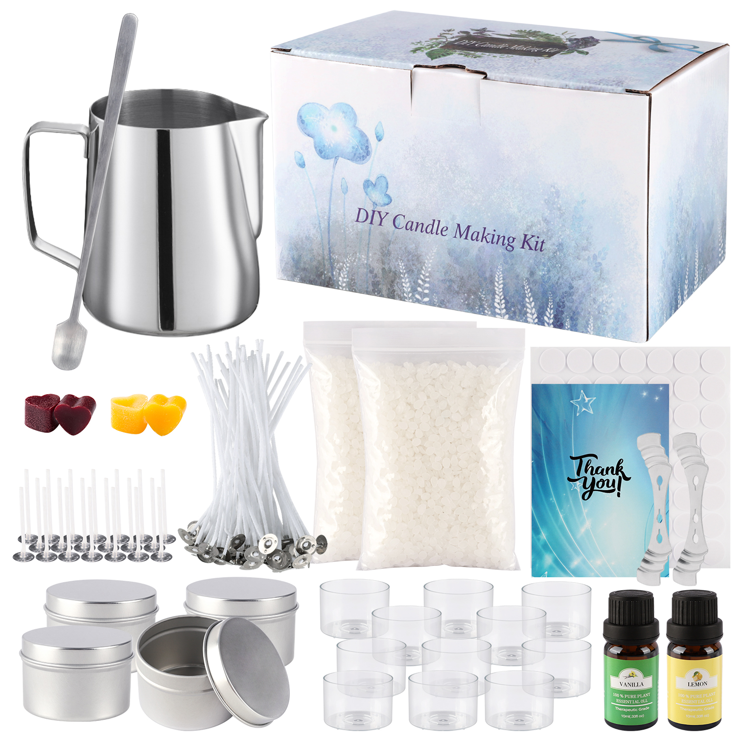 Simple DIY candle-making set,  - مراجعة Candle Making Kit For Kids وسعره