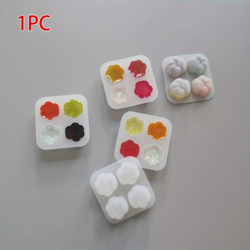 1Cat Paw Pattern Silicone Mold - مراجعة Candle Making Kits وسعره