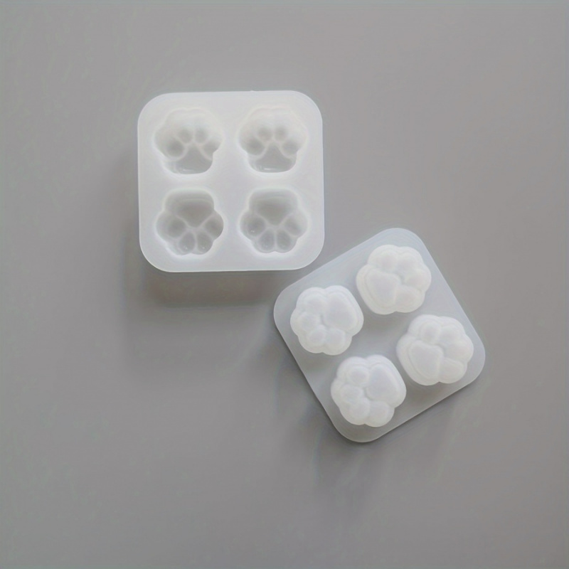 1Cat Paw Pattern Silicone Mold - مراجعة Candle Making Kits وسعره