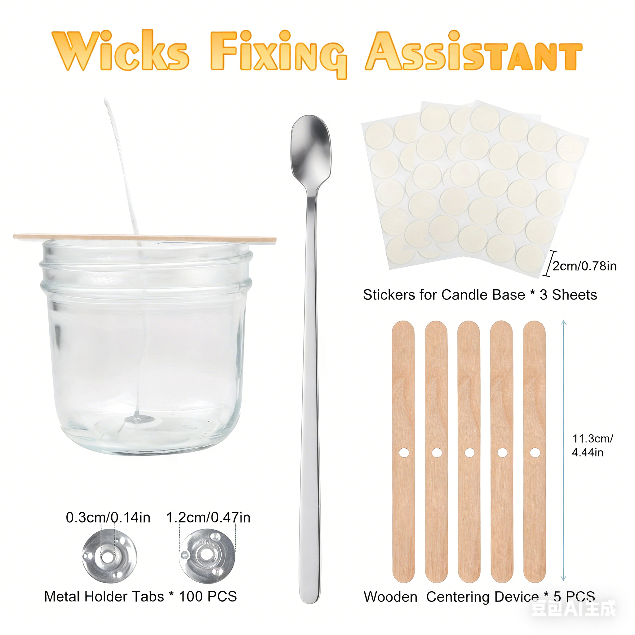 Premium DIY Candle Making Kit: - مراجعة Candle Making Wicks وسعره