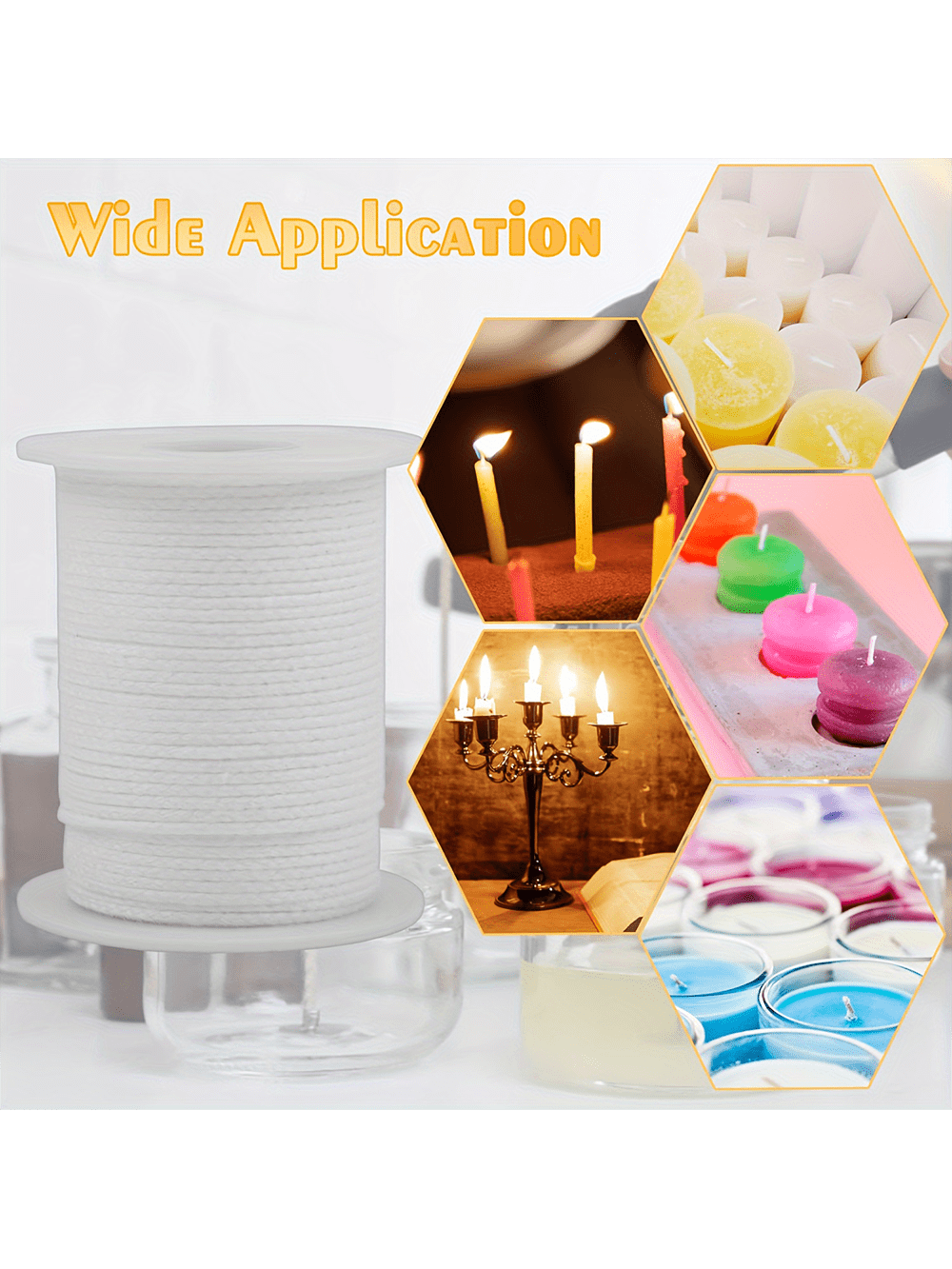 Premium DIY Candle Making Kit: - مراجعة Candle Making Wicks وسعره