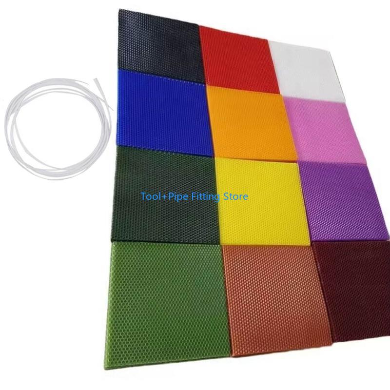 F92B 12 Pieces Wax Sheets for  - مراجعة Candle Making Kit For Kids وسعره