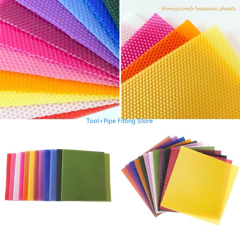 F92B 12 Pieces Wax Sheets for  - مراجعة Candle Making Kit For Kids وسعره