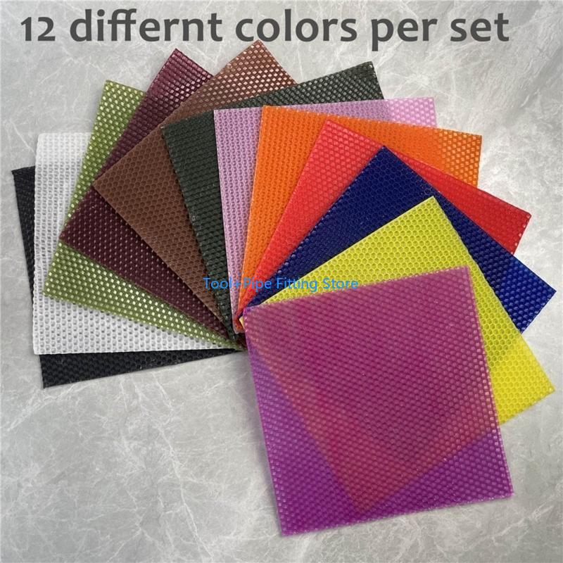 F92B 12 Pieces Wax Sheets for  - مراجعة Candle Making Kit For Kids وسعره