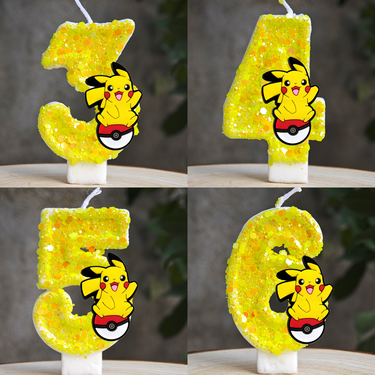 Cartoon Pikachu Cake Topper Ca - مراجعة Candle Making Kit For Kids وسعره