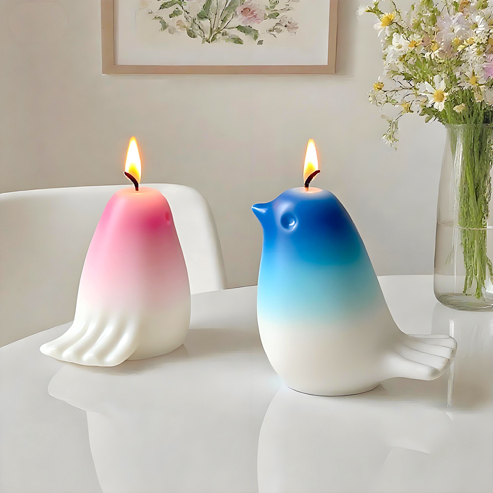 Little Fat Bird Candle Silicon - مراجعة Candle Making Fat وسعره
