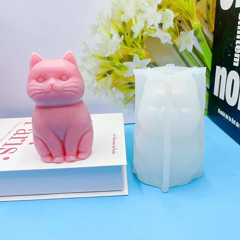 3D fat cat  Animal Silicone Ca - مراجعة Candle Making Fat وسعره
