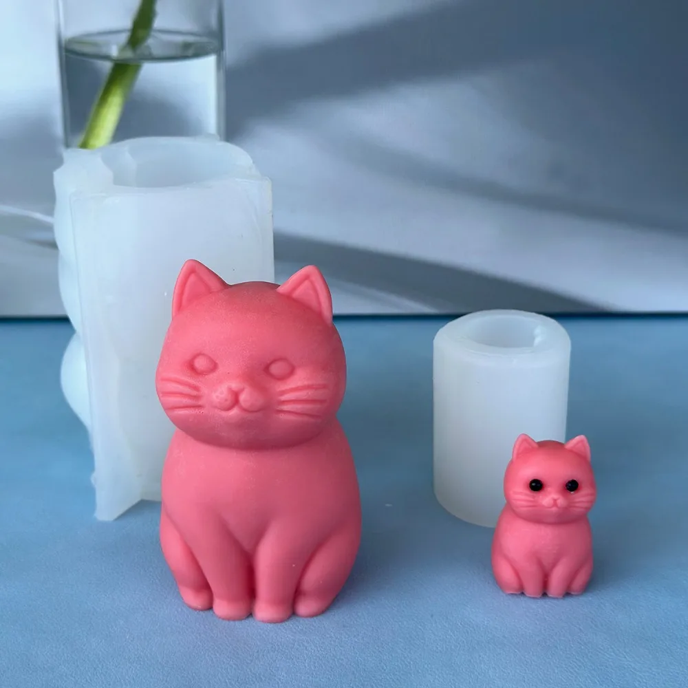 3D fat cat  Animal Silicone Ca - مراجعة Candle Making Fat وسعره