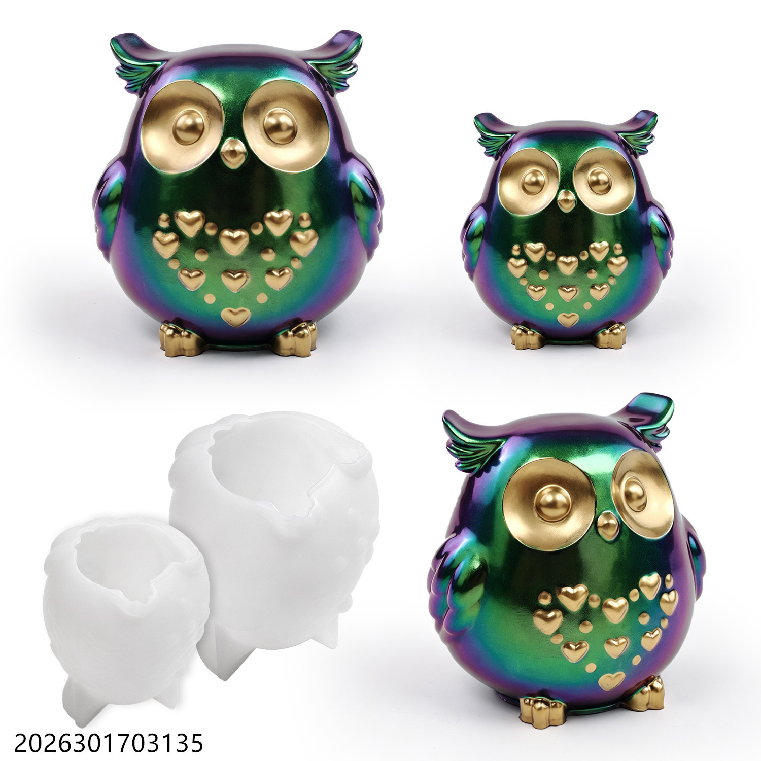Owl Silicone Mold 3D Bird Shap - مراجعة Candle Making Kits وسعره