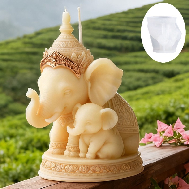 Thai Mother Child Elephant Aro - مراجعة Candle Making Kit For Kids وسعره