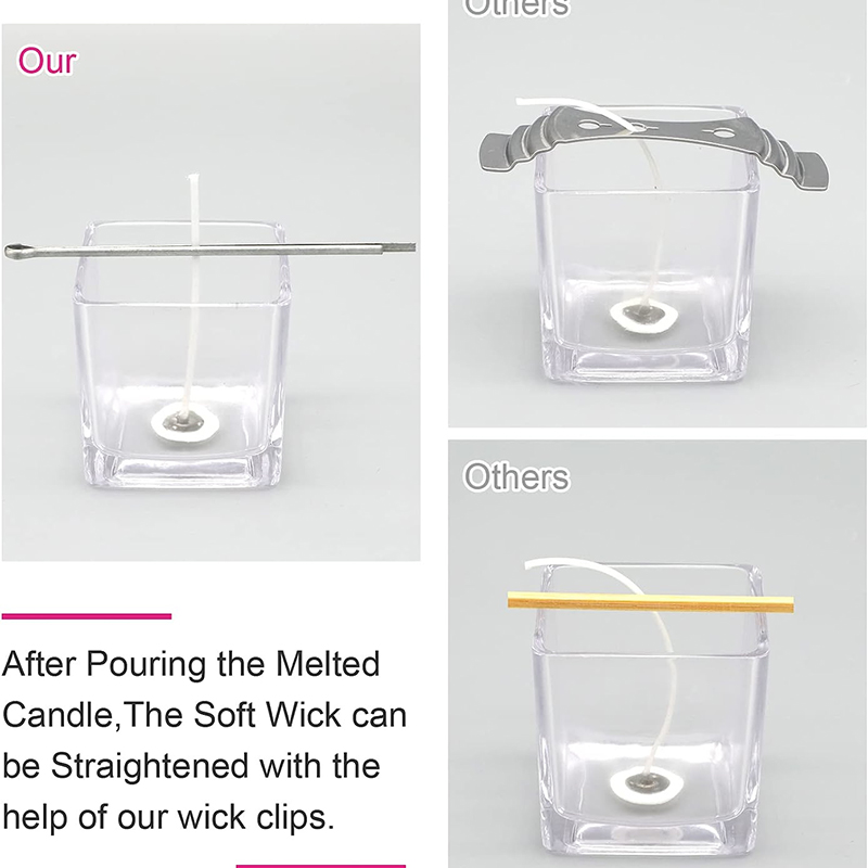 New 12cm/4.7inch Wick Holder C - مراجعة Candle Making Wicks وسعره