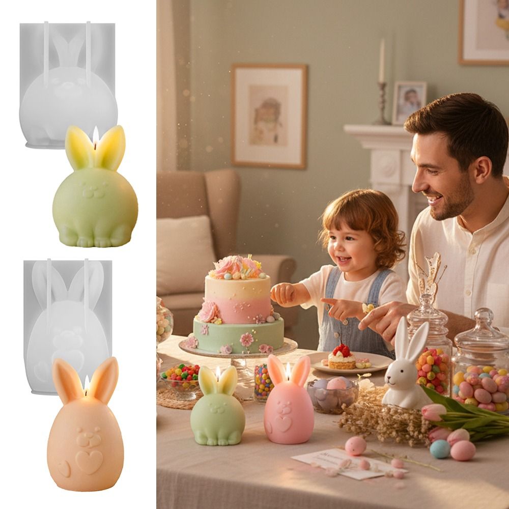 Cartoon Rabbit Easter Buuny Mo - مراجعة Candle Making Fat وسعره