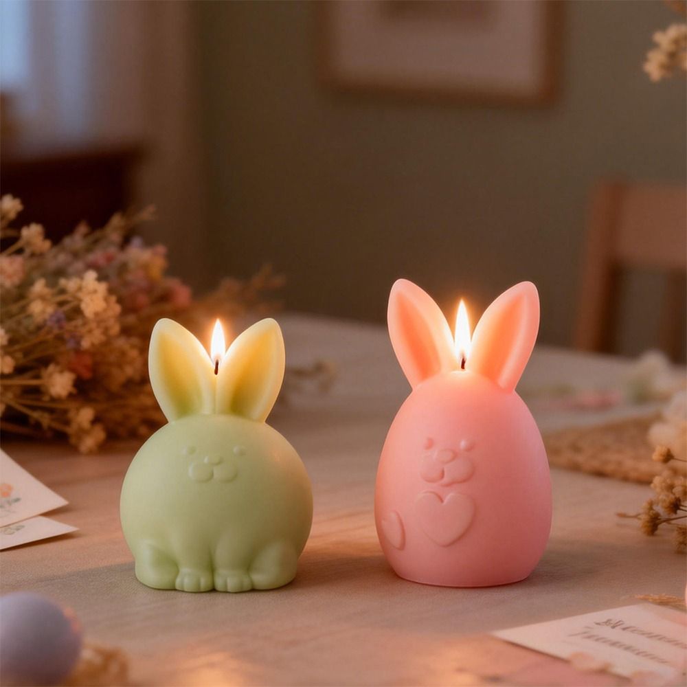 Cartoon Rabbit Easter Buuny Mo - مراجعة Candle Making Fat وسعره
