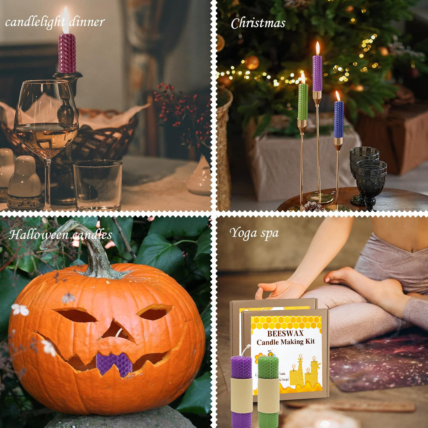 Beeswax Candle Making Kit 12pc - مراجعة Candle Making Kit For Kids وسعره