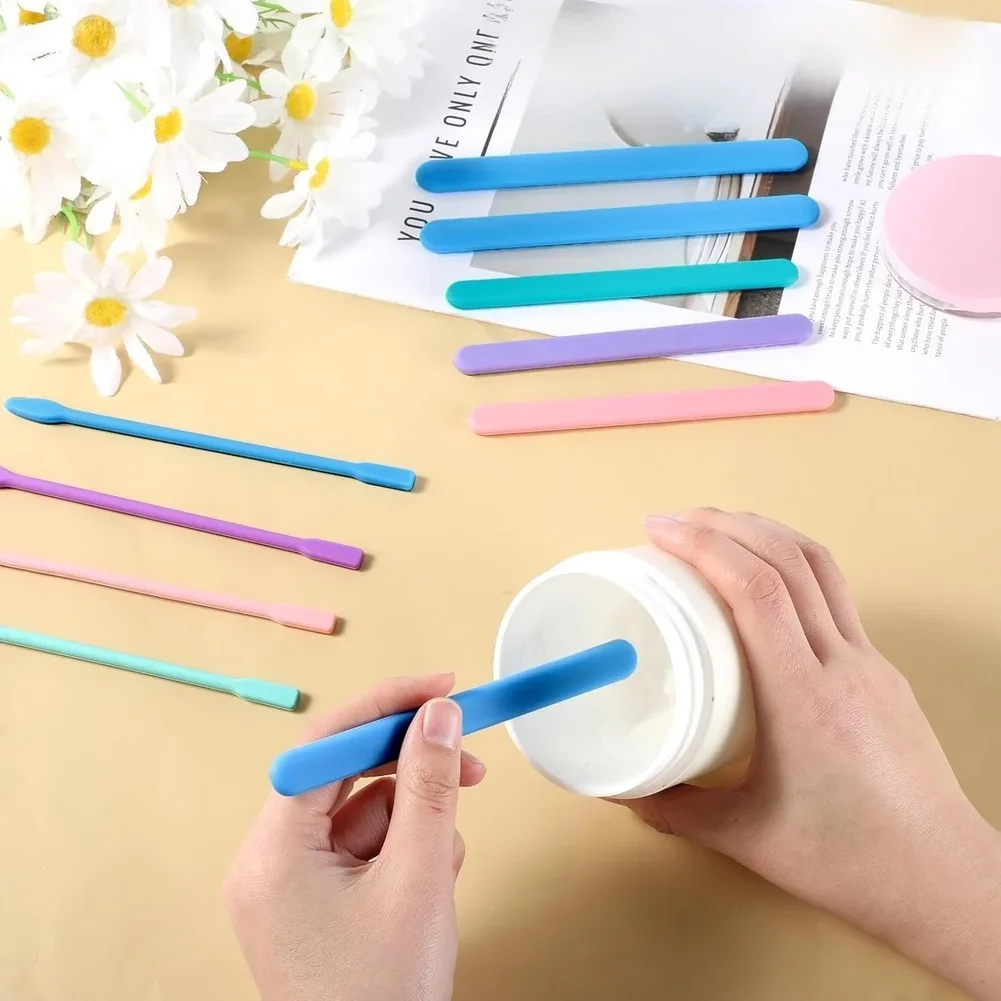 10 Count Silicone Stirring Too - مراجعة Candle Making Workshops وسعره