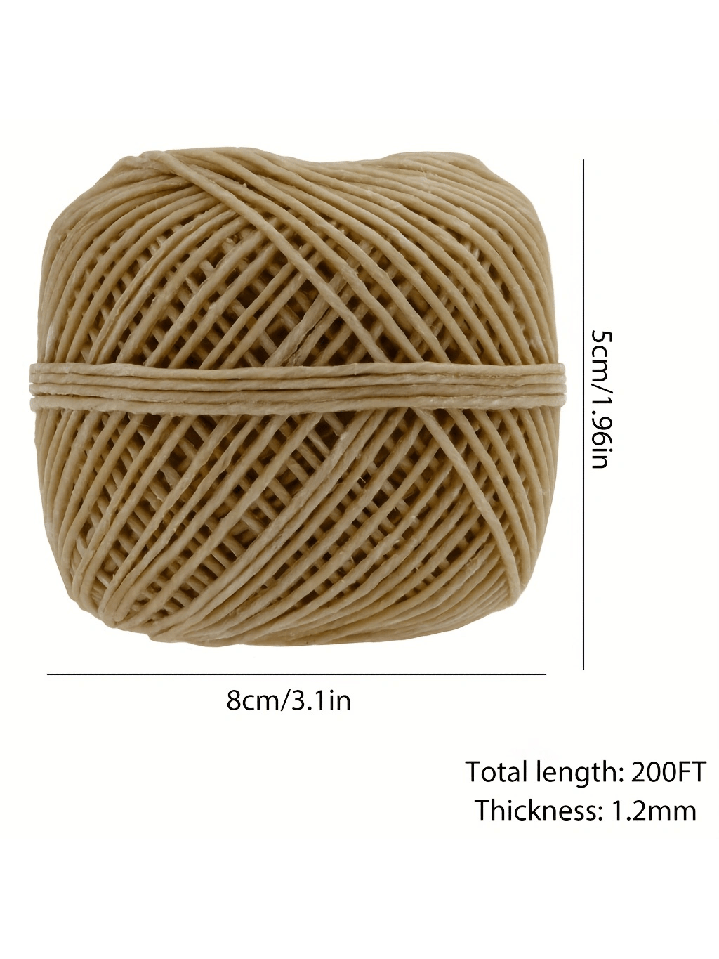200 in Hemp Wick, Hemp Wick Co - مراجعة Candle Making Wicks وسعره