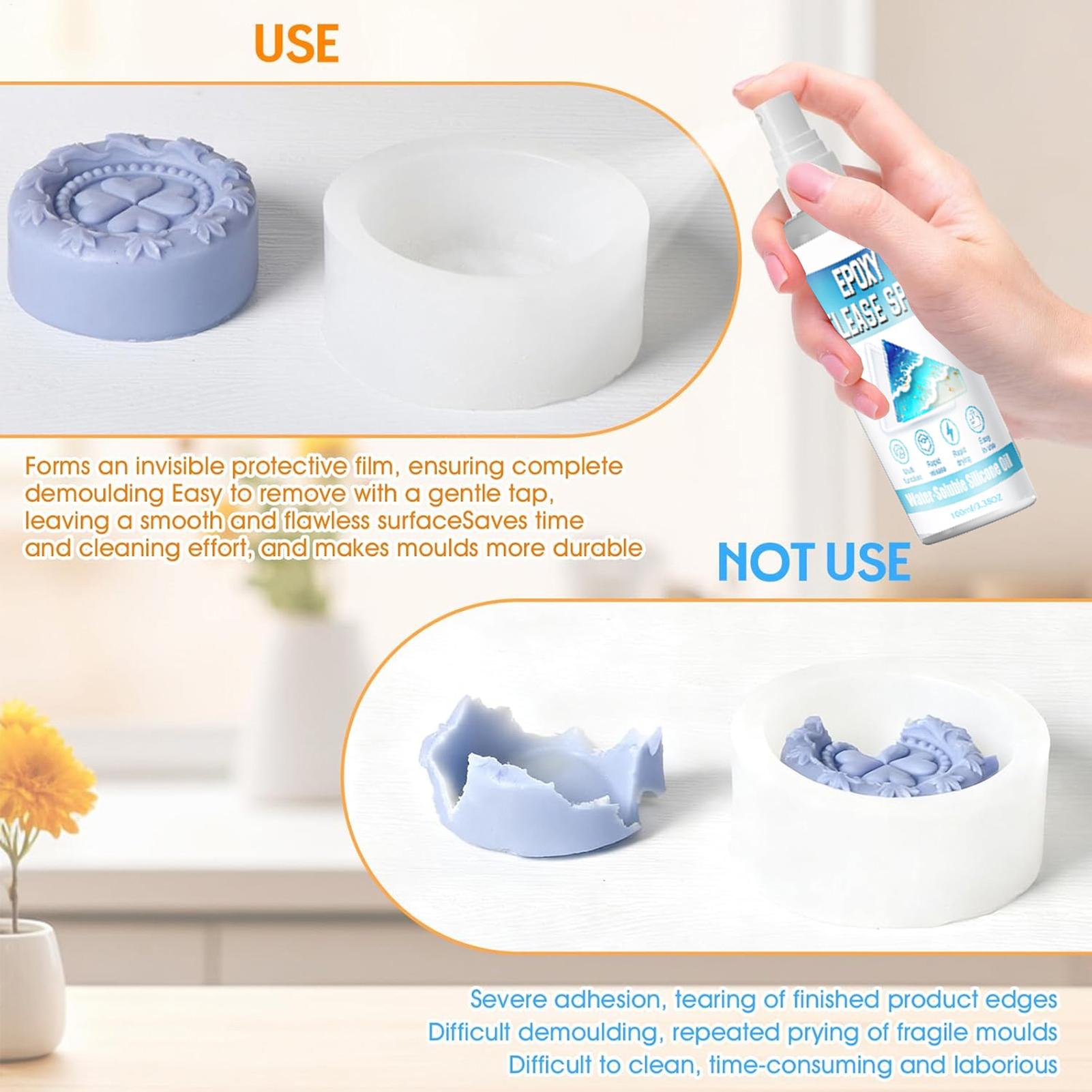Epoxy Mold Release Spray 100ml - مراجعة Candle Making Workshops وسعره
