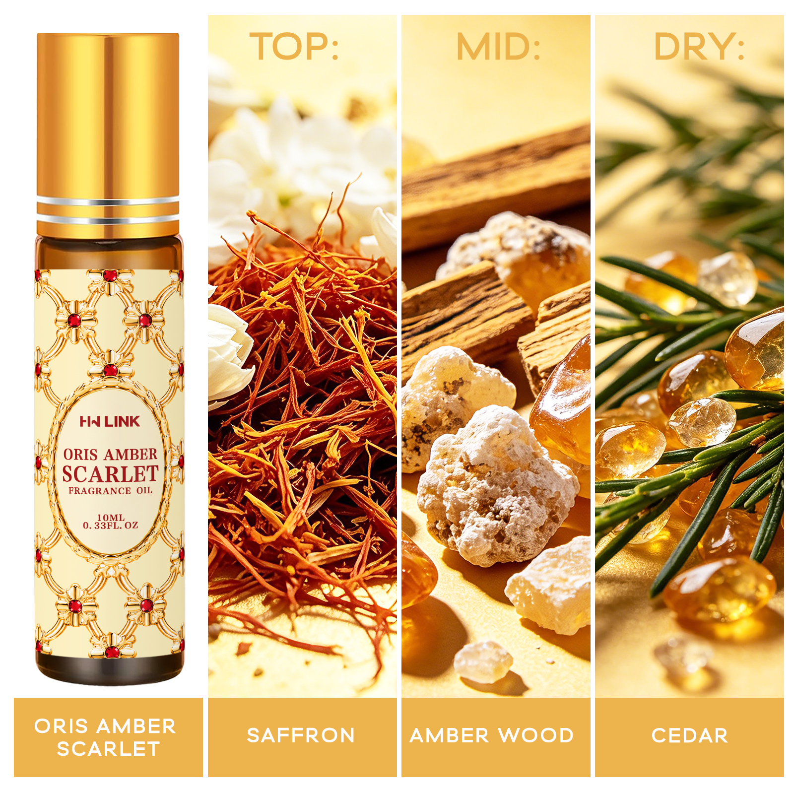 10ml Oris Amber Scarlet Essent - مراجعة Candle Making Supplies وسعره