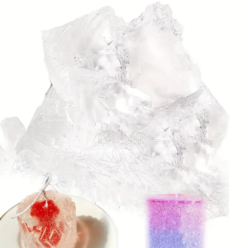 Transparent Crystal Wax, Jelly - مراجعة Candle Making Business وسعره